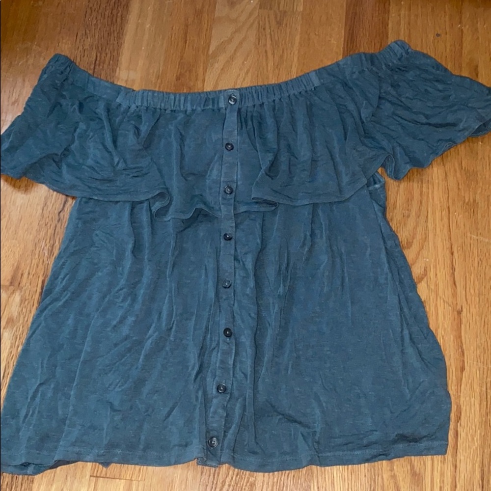American Eagle Off the Shoulder Shirt